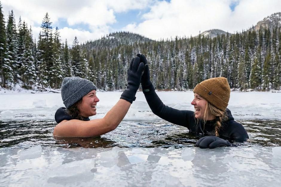 Fro-Zen Cold Plunge Challenge with David Magone: Stepping Into the Cold