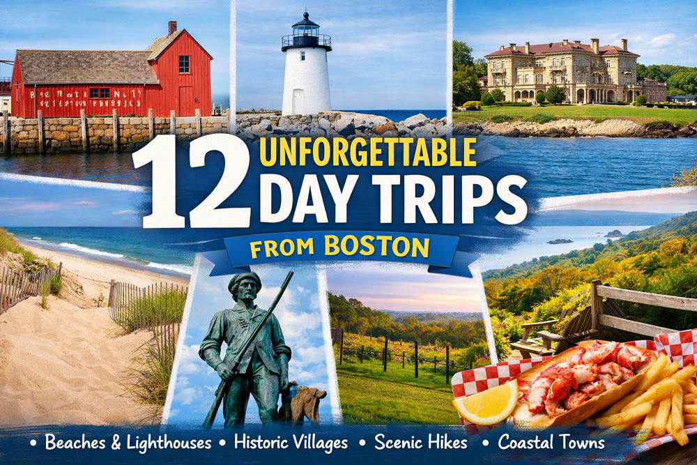 12 Easy, Unforgettable Day Trips from Boston (That Feel Like a Full New England Vacation)