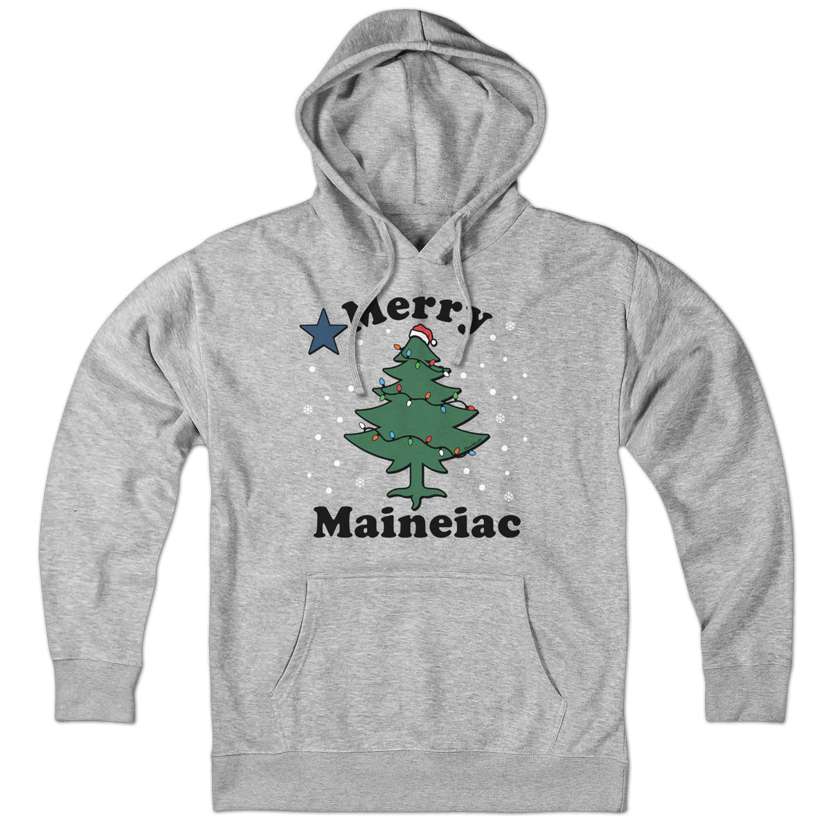 Merry Maineiac Christmas Tree Hoodie - Chowdaheadz