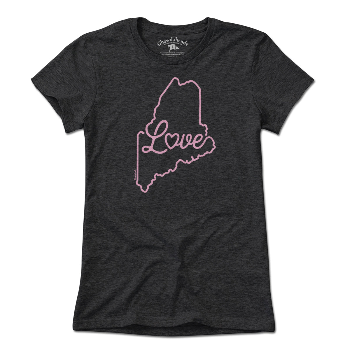 Love Maine Script T-Shirt - Chowdaheadz