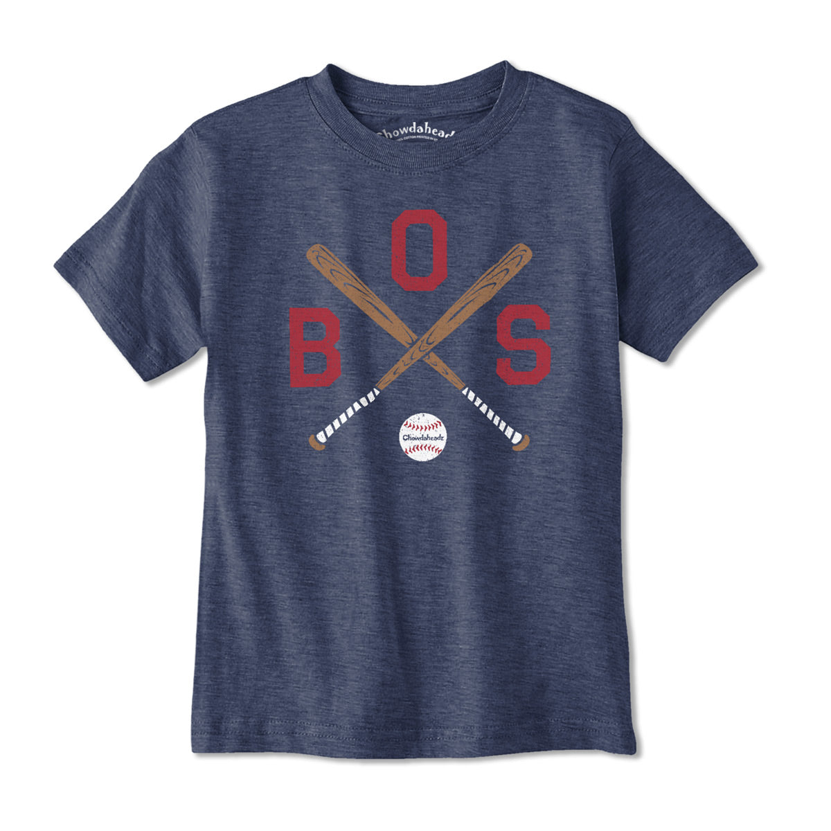 BOS Cross Bats Youth T-Shirt - Chowdaheadz