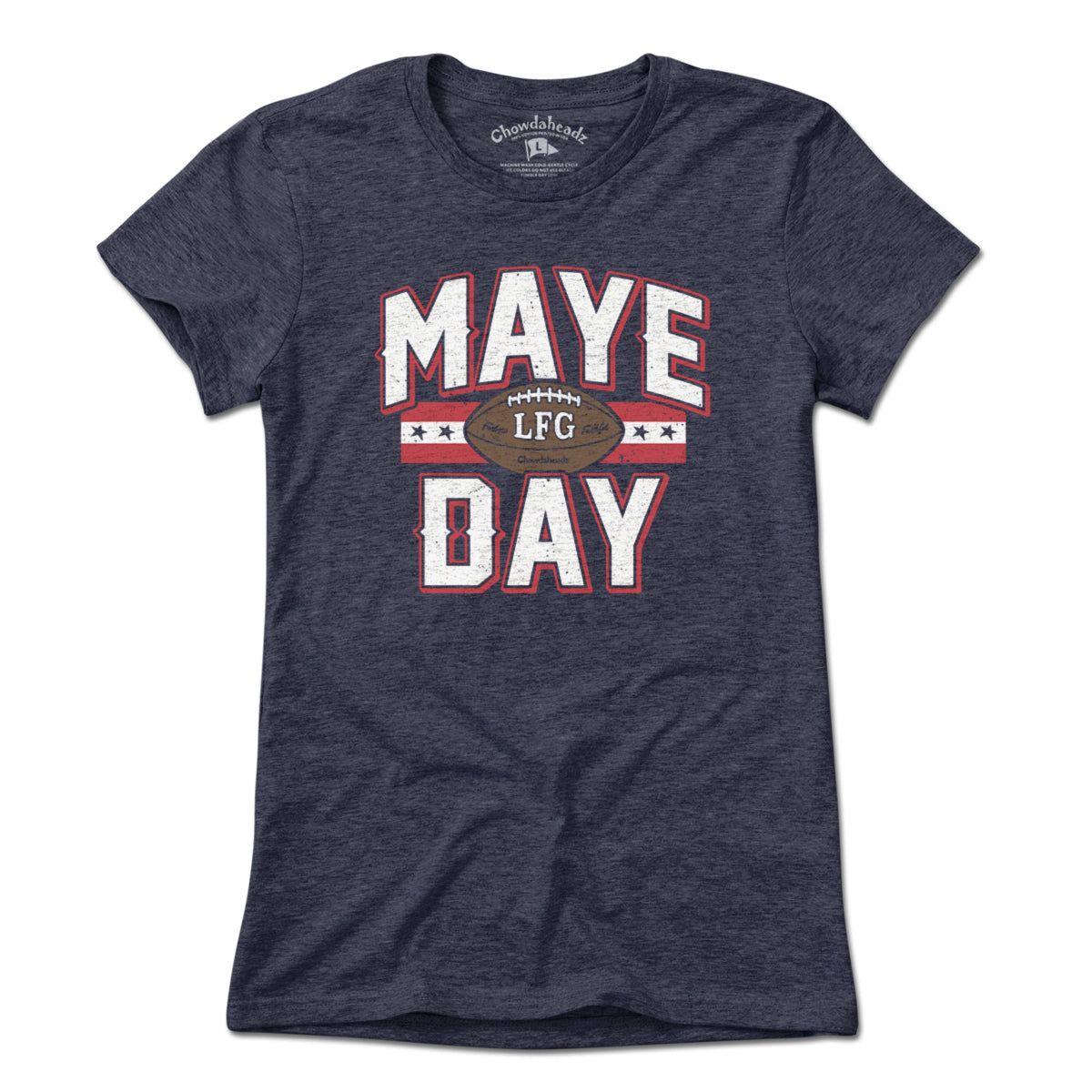 Maye Day Football T-Shirt - Chowdaheadz