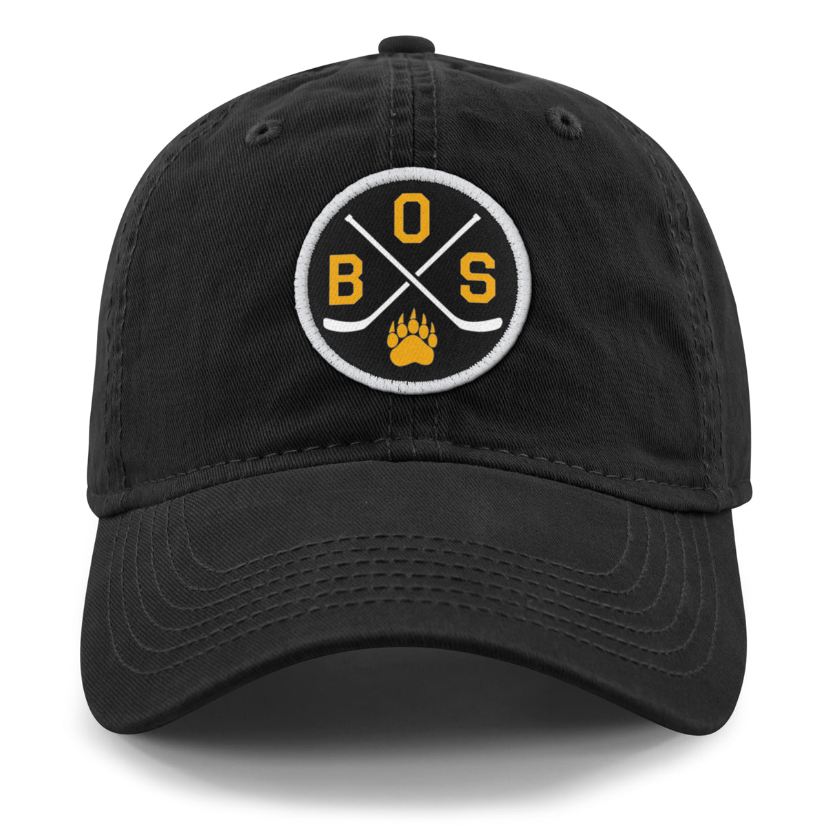 BOS Hockey Emblem Dad Hat - Chowdaheadz