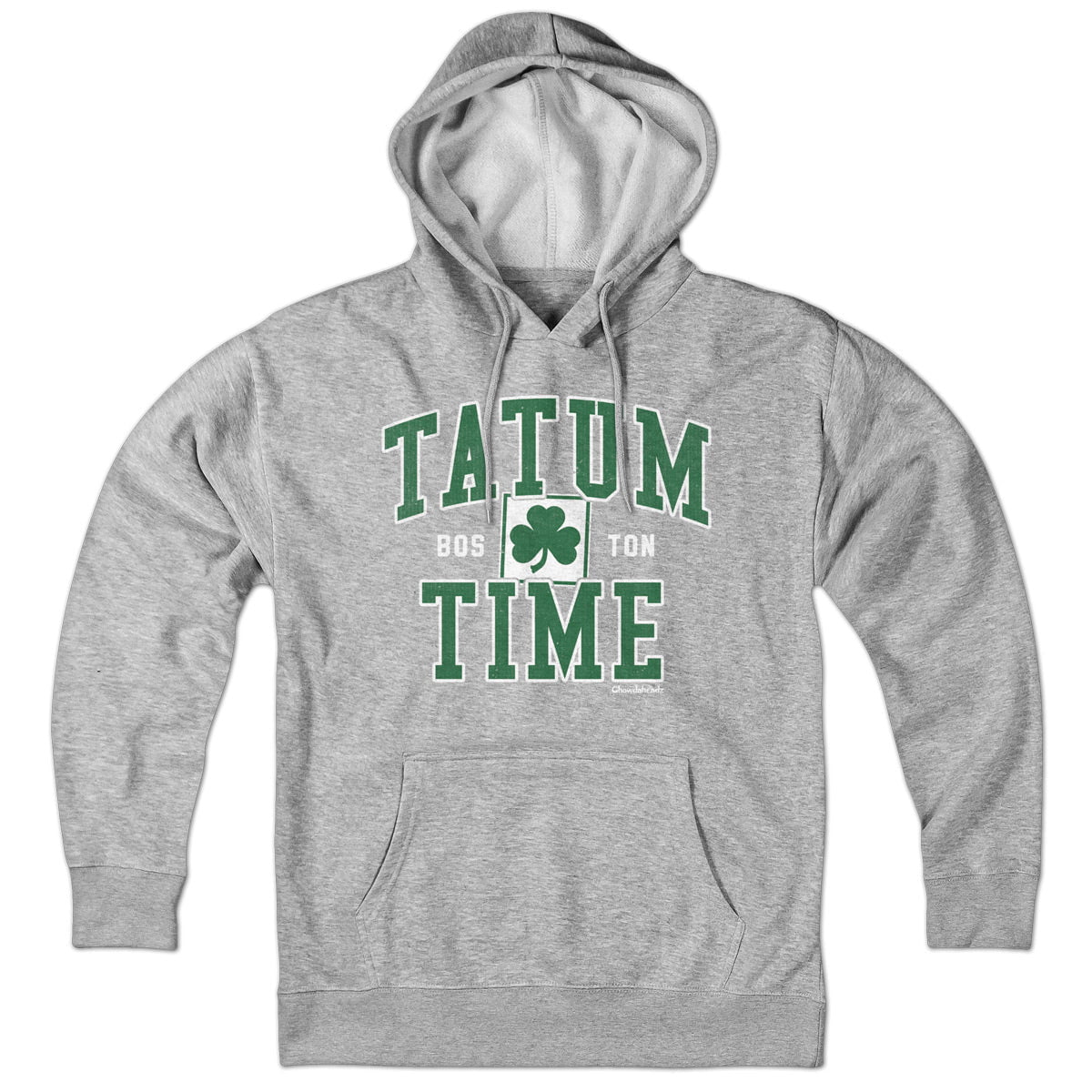 Chowdaheadz-Sweatshirt Tatum Time Boston Hoodie Gray / L