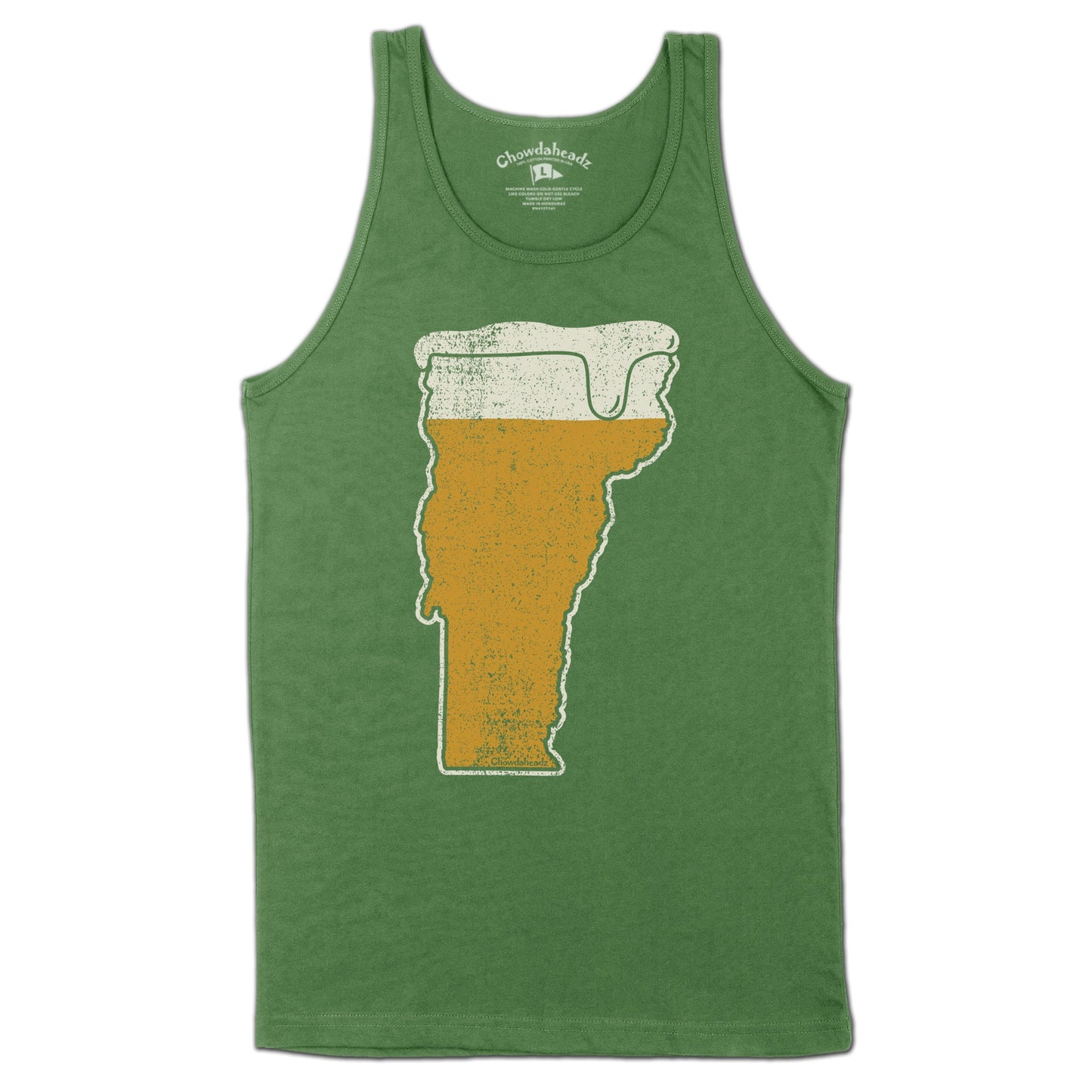 Drink Vermont Beer Men's Tank Top - Chowdaheadz