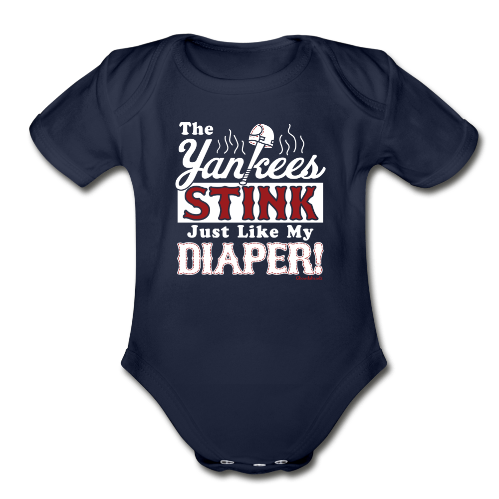 The Yankees Stink Just Like My Diaper Infant One Piece 18 Months