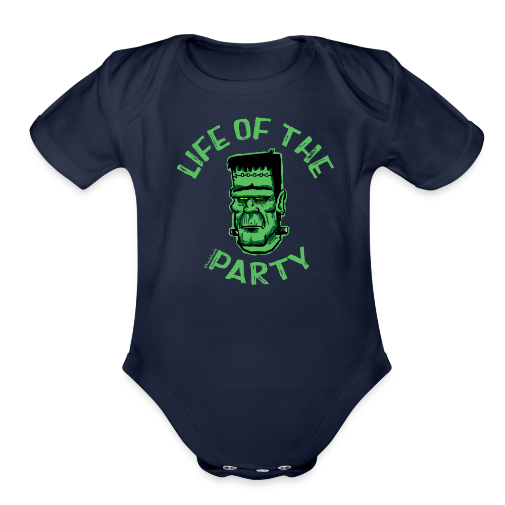 Life Of The Party Infant One Piece - dark navy