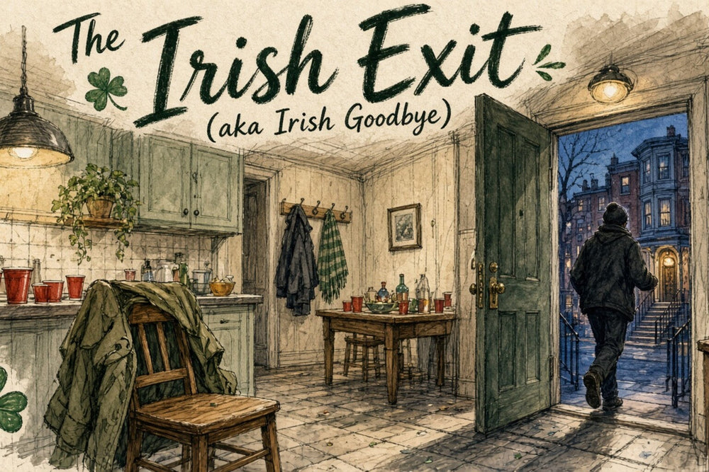 The Irish Exit (aka Irish Goodbye): New England's Favorite Party Trick