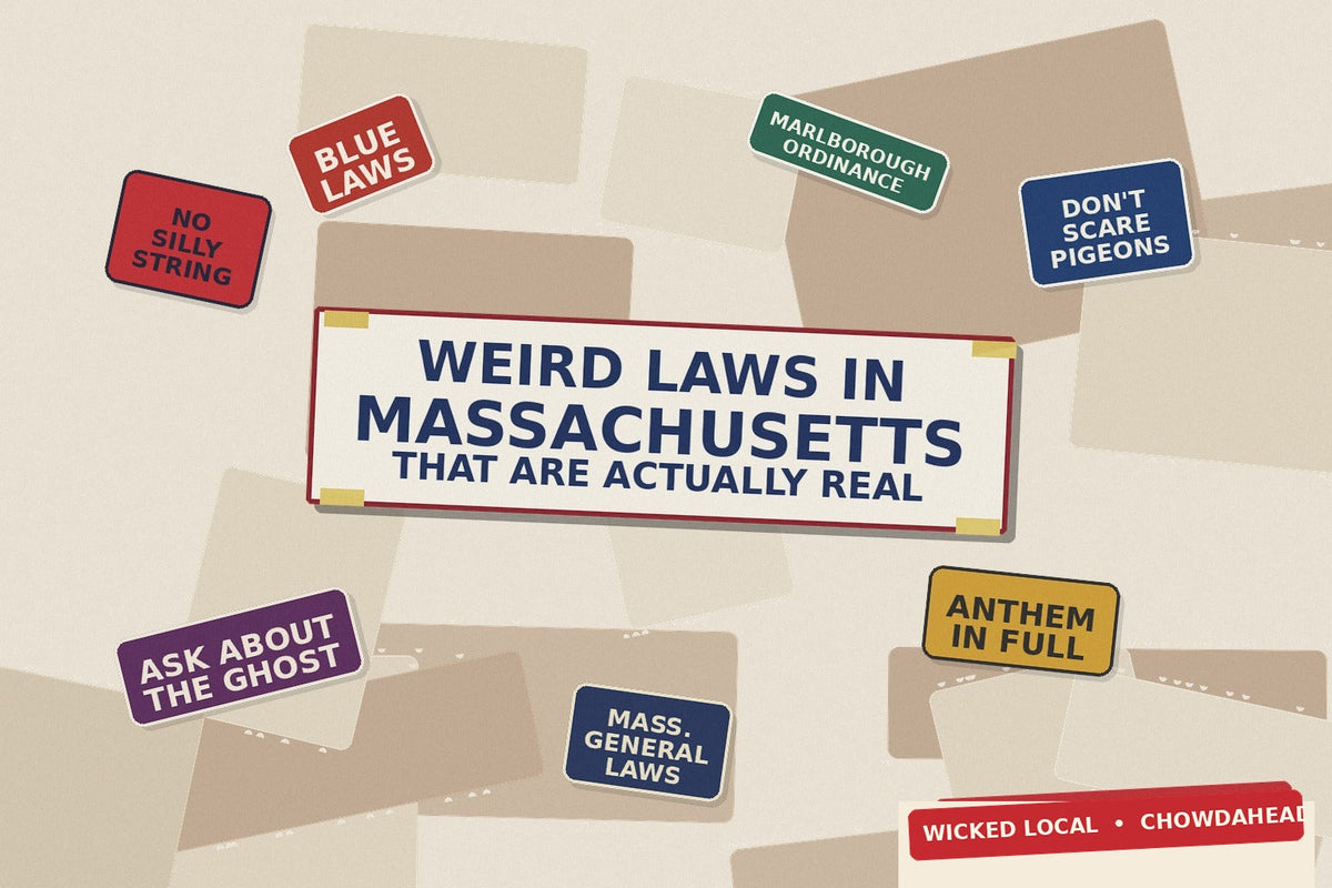 Weird Laws in Massachusetts That Are Actually Real