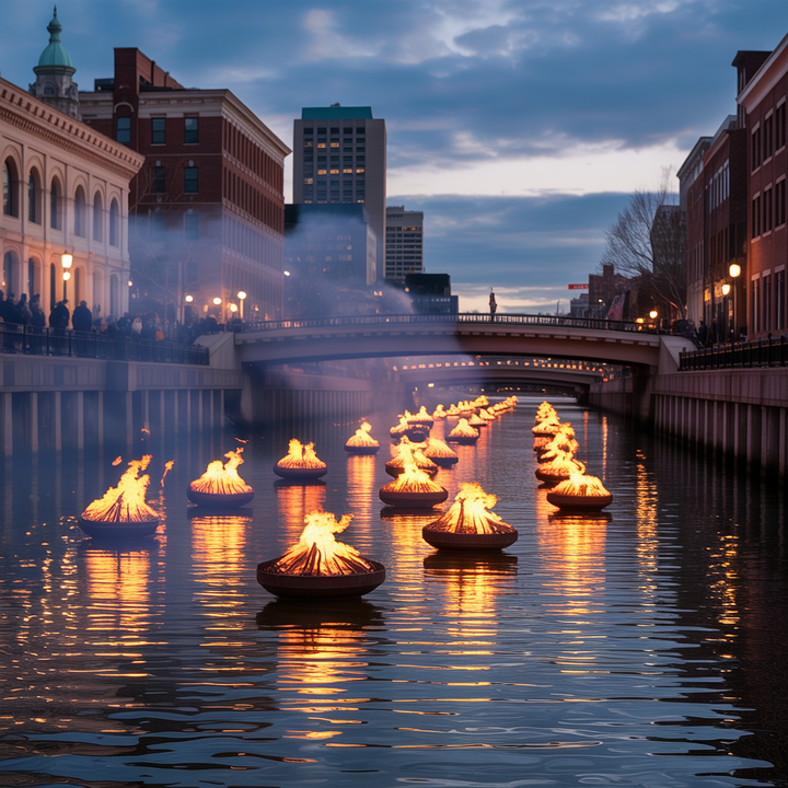 🔥WaterFire Providence: A Night to Remember