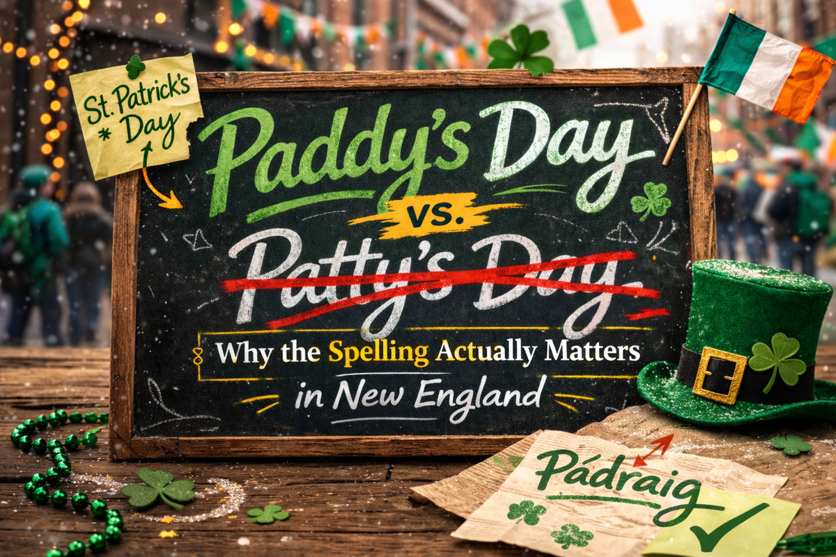 Paddy’s Day vs. Patty’s Day: Why the Spelling Actually Matters in New England