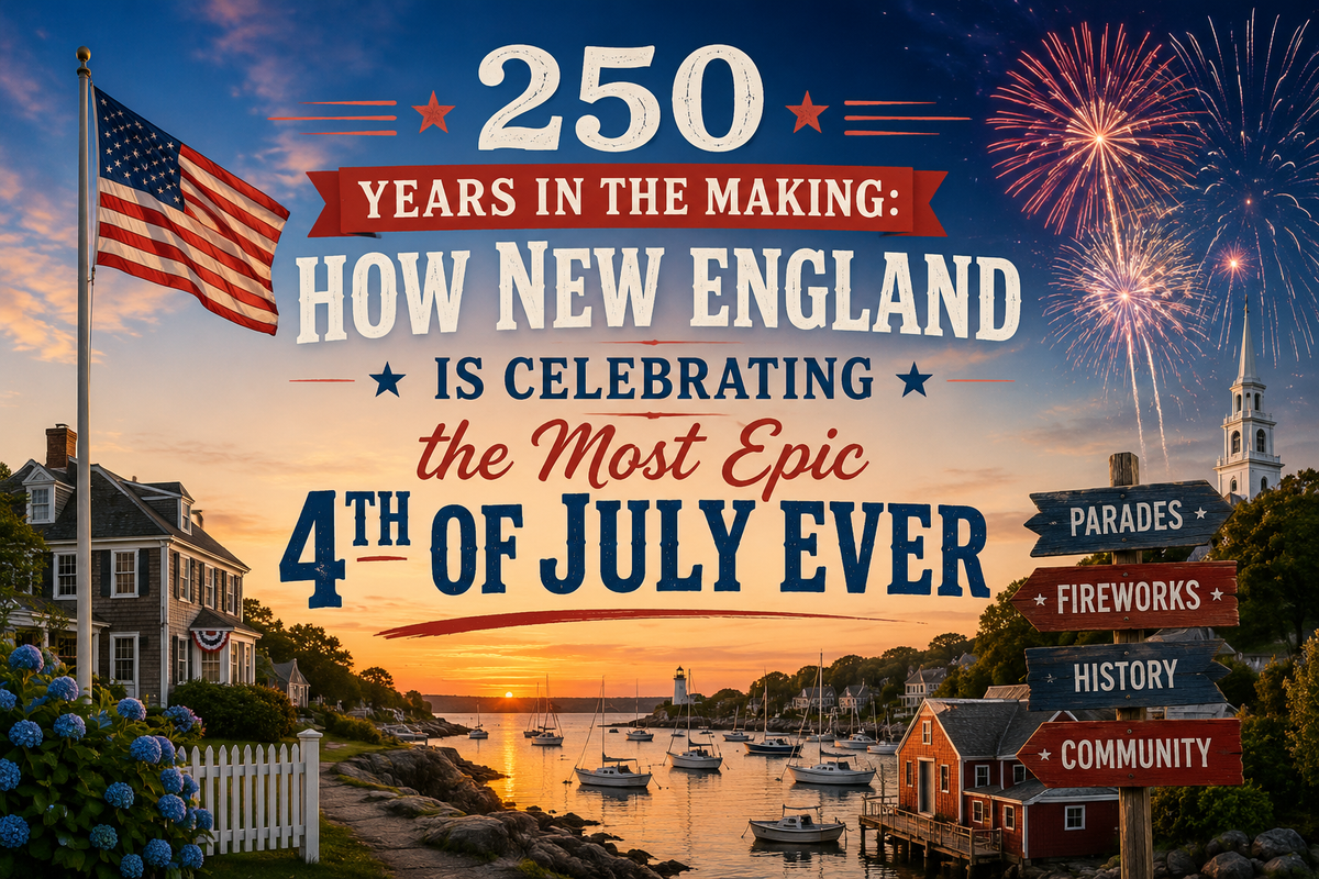 250 Years in the Making: How New England Is Celebrating the Most Epic 4th of July Ever