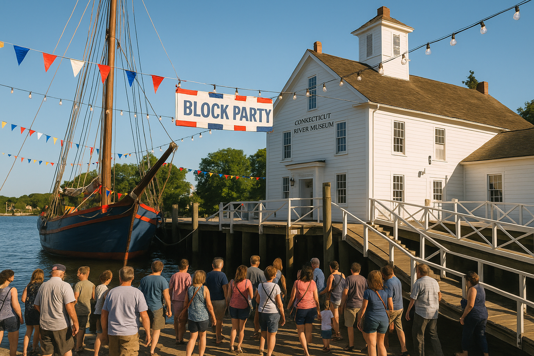 Celebrating River Heritage with Community Spirit: The Connecticut River Museum Block Party