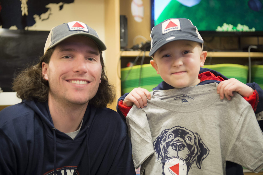 Chowdaheadz Brings Opening Day Gifts To Jimmy Fund Clinic