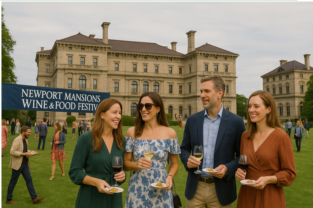 The Newport Mansions Wine & Food Festival: A Gilded-Age Feast for the Senses
