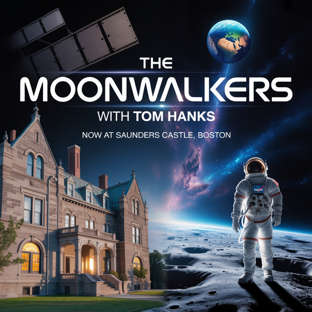 🚀The Moonwalkers with Tom Hanks - Now at Saunders Castle, Boston