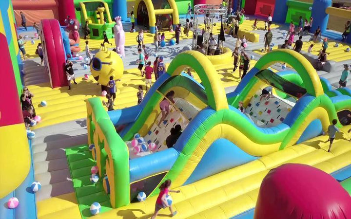 The World's Largest Bounce House Is Coming To Boston
