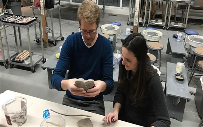 Couples Can Sculpt Their Own Clay Heart For A One-Of-A-Kind Valentine Experience