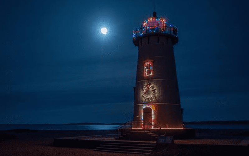 Hop The Ferry To Martha's Vineyard For Christmas in Edgartown