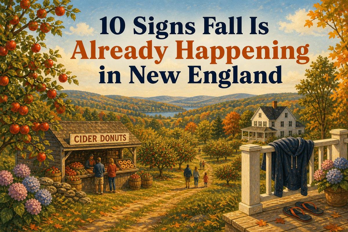10 signs fall is already happening in New England