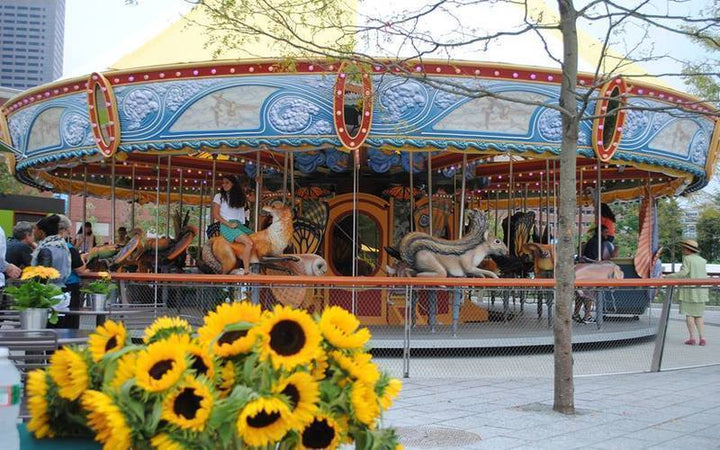 The Greenway Carousel Is A Uniquely New England Attraction