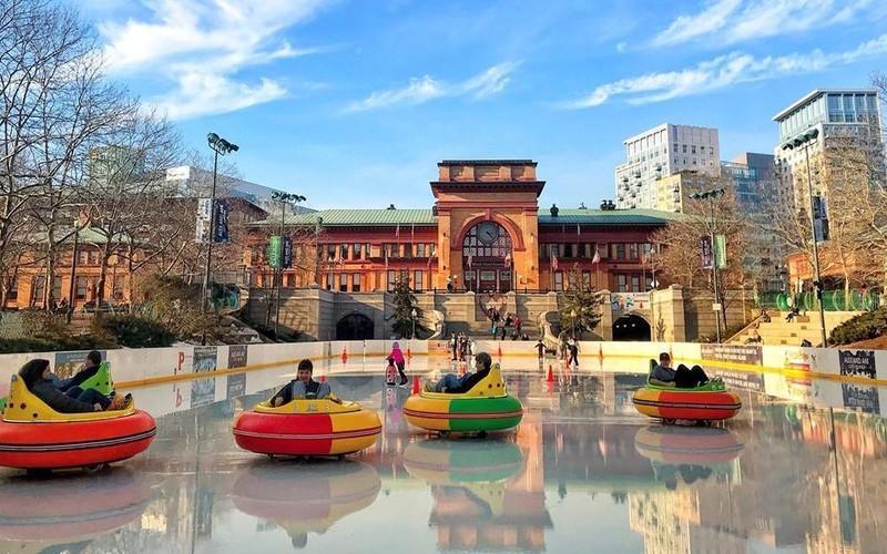 Take Out Your Winter Frustrations With Ice Bumper Cars