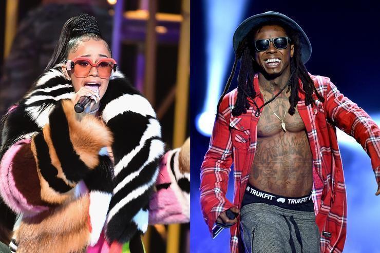 Cardi B and Lil Wayne are Red Sox fans