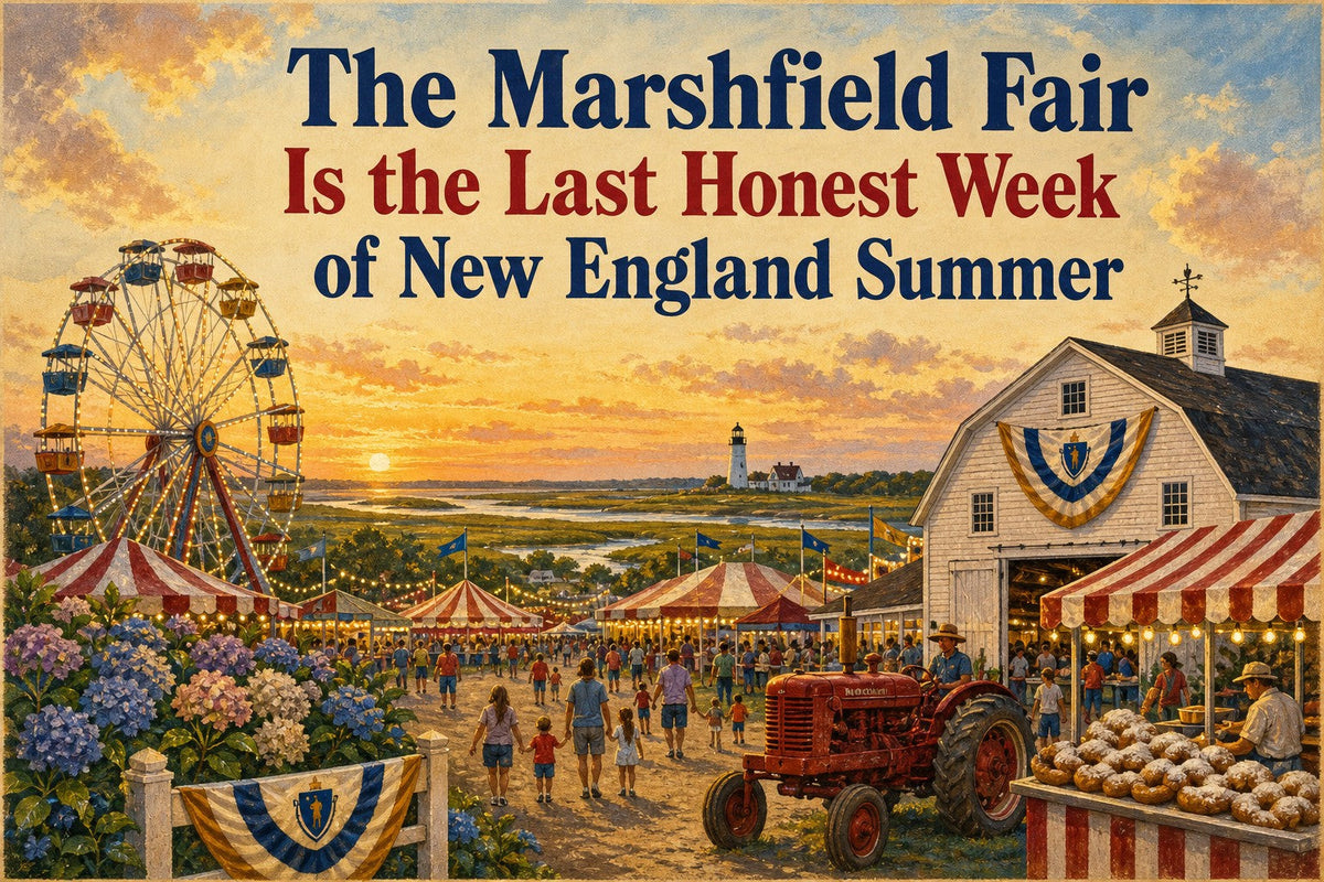 The Marshfield Fair is the last honest week of New England summer.
