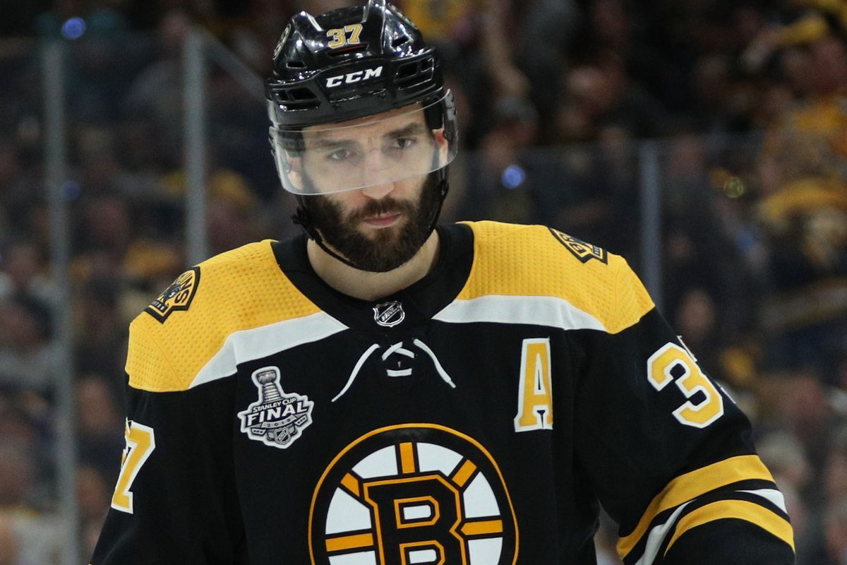 Patrice Bergeron is back!!!