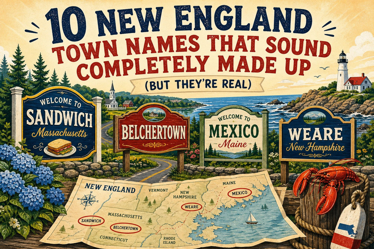 10 New England town names that sound made up but are real