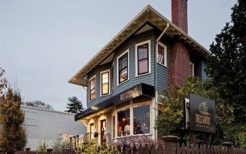 This Converted Boston Home Is A Restaurant, Bookstore & Record Shop