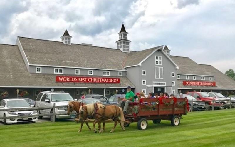 It's Always Christmas At Yankee Candle Village