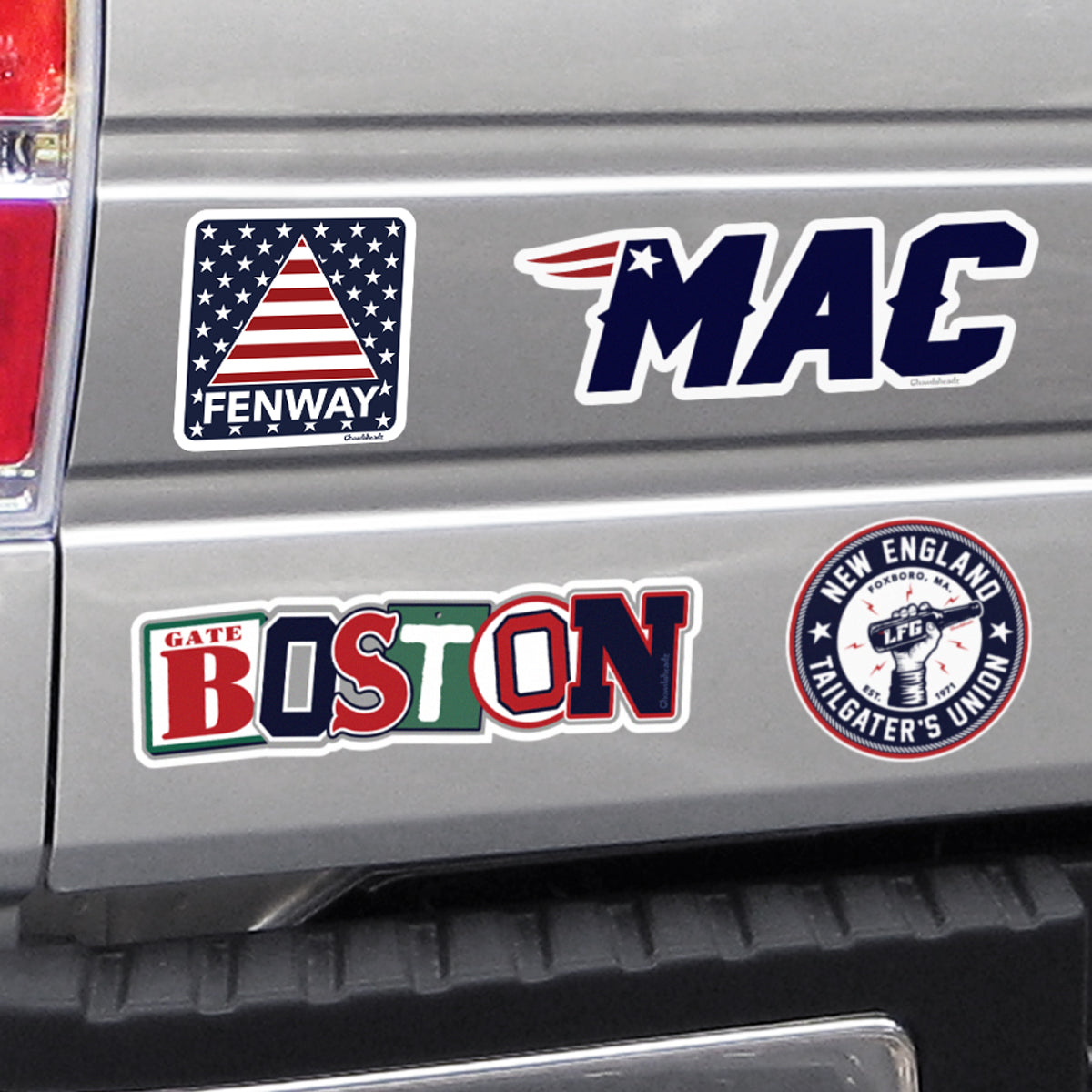 Boston & New England Stickers