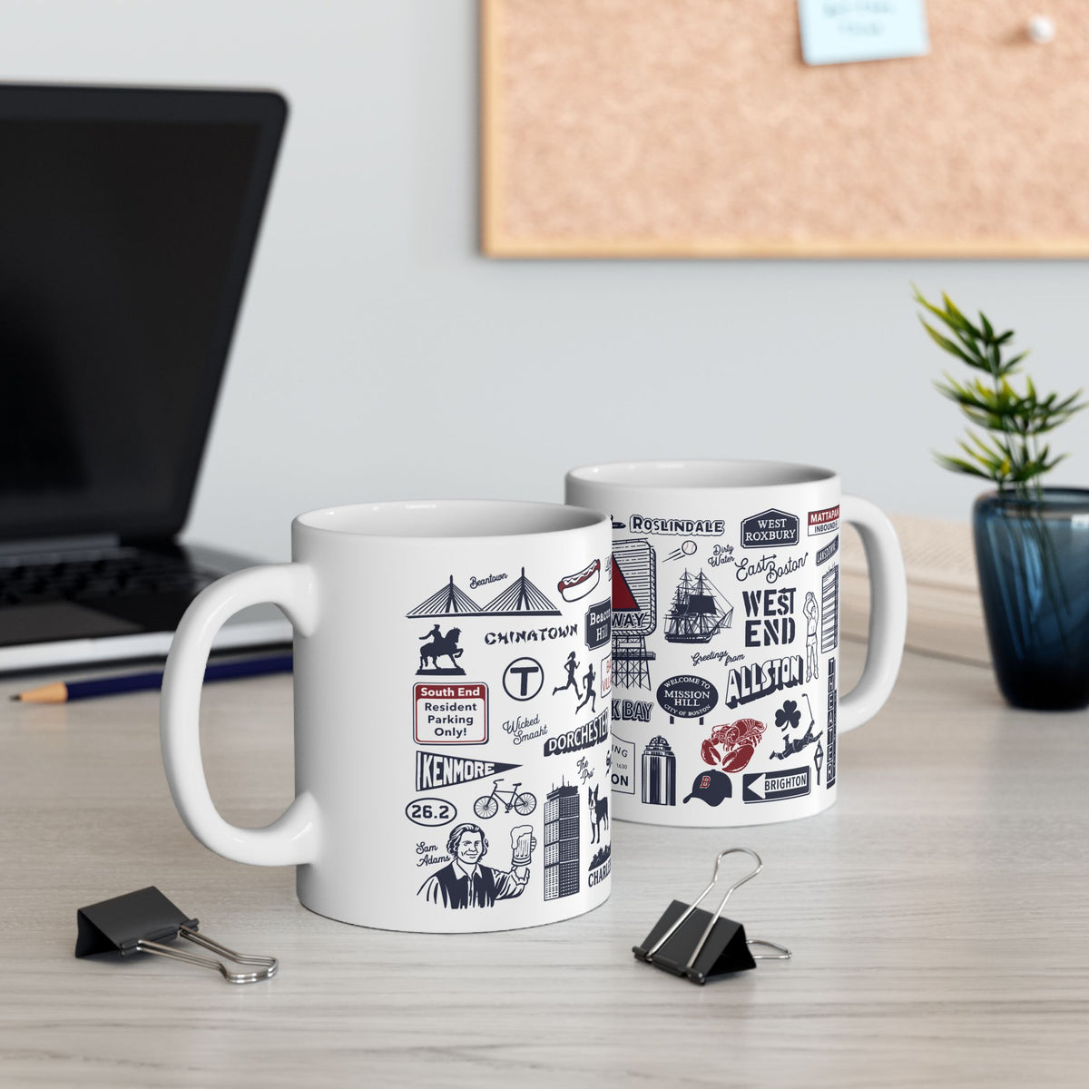 Boston Tourist 11oz Coffee Mug - Chowdaheadz