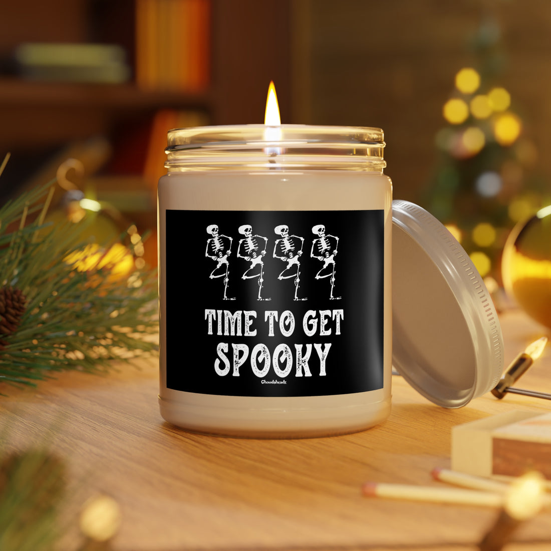 Time to get Spooky 9oz Candle - Chowdaheadz