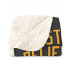 The Best of Black & Gold Sherpa Fleece Blanket - Chowdaheadz
