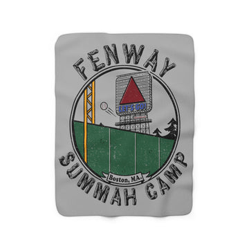 Fenway Summah Camp Sherpa Fleece Blanket - Chowdaheadz