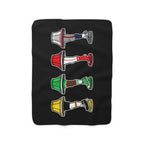 New England Sports Leg Lamps Sherpa Fleece Blanket - Chowdaheadz