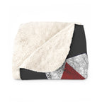 All Boston Sherpa Fleece Blanket - Chowdaheadz