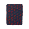 Lobster All-Over Sherpa Fleece Blanket - Chowdaheadz