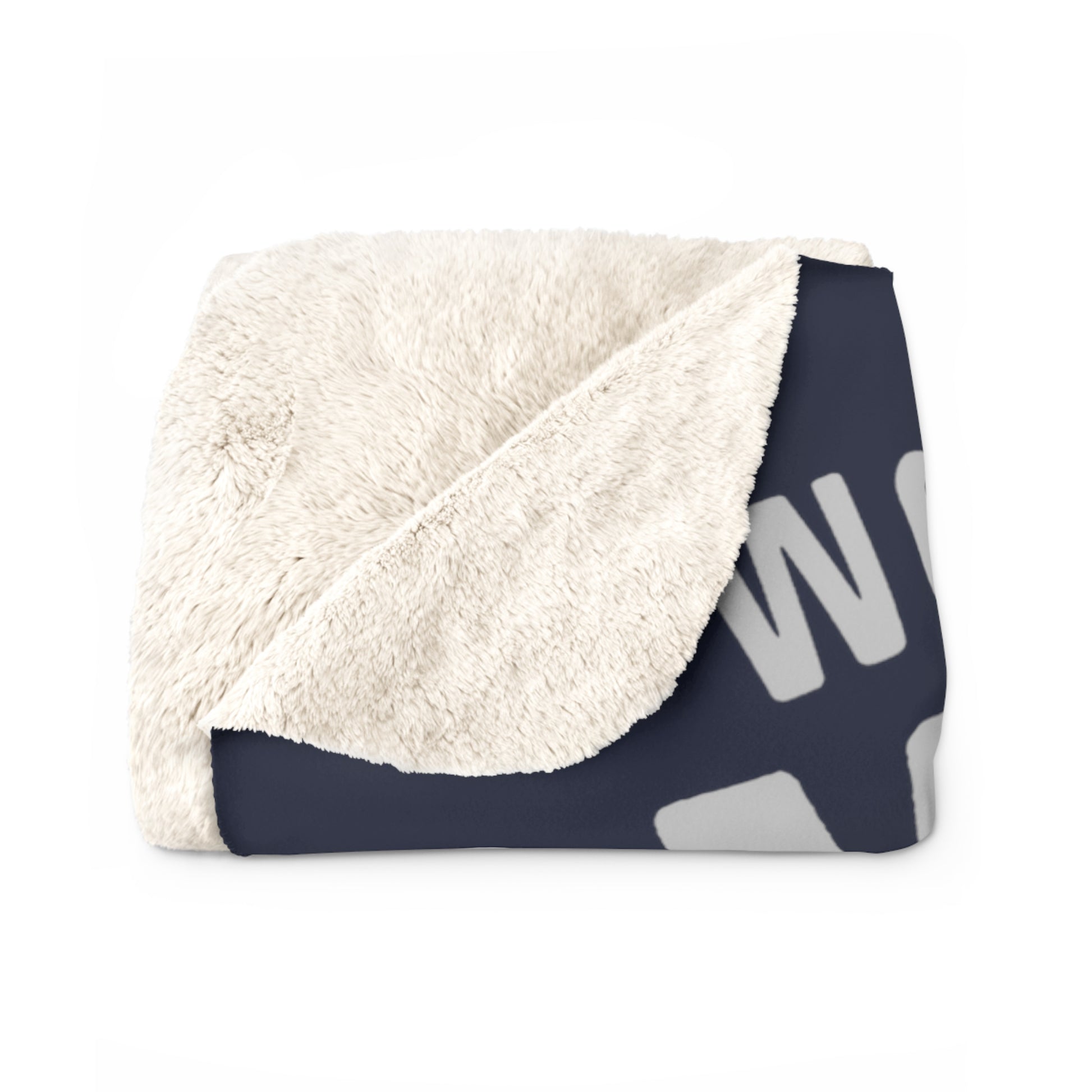 Work-From-Home Female Employee of the Month Sherpa Fleece Blanket - Chowdaheadz