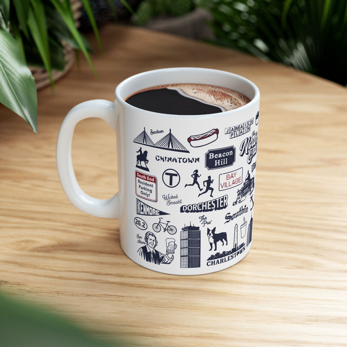 Boston Tourist 11oz Coffee Mug - Chowdaheadz