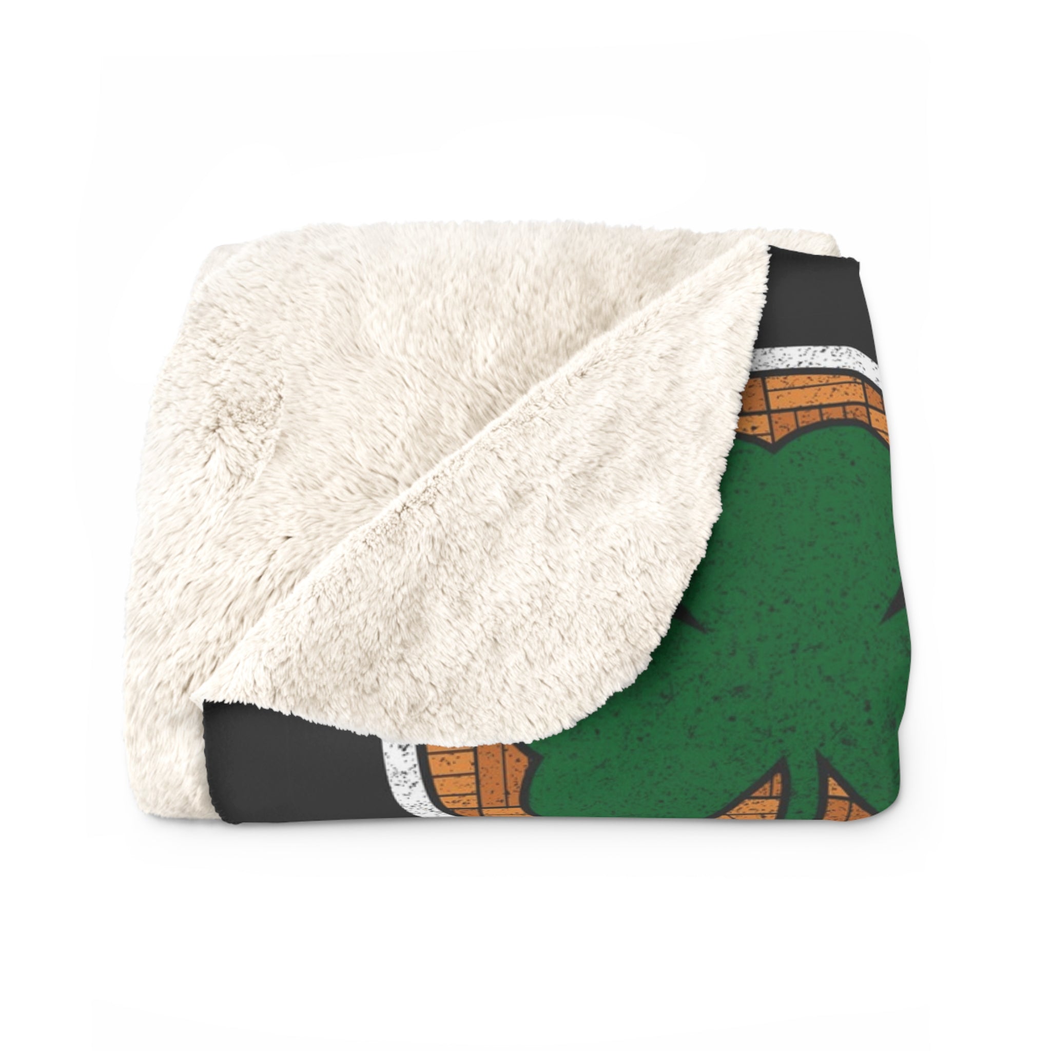 The Best of Black & Green Sherpa Fleece Blanket - Chowdaheadz