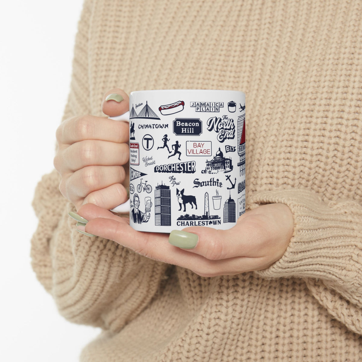 Boston Tourist 11oz Coffee Mug - Chowdaheadz