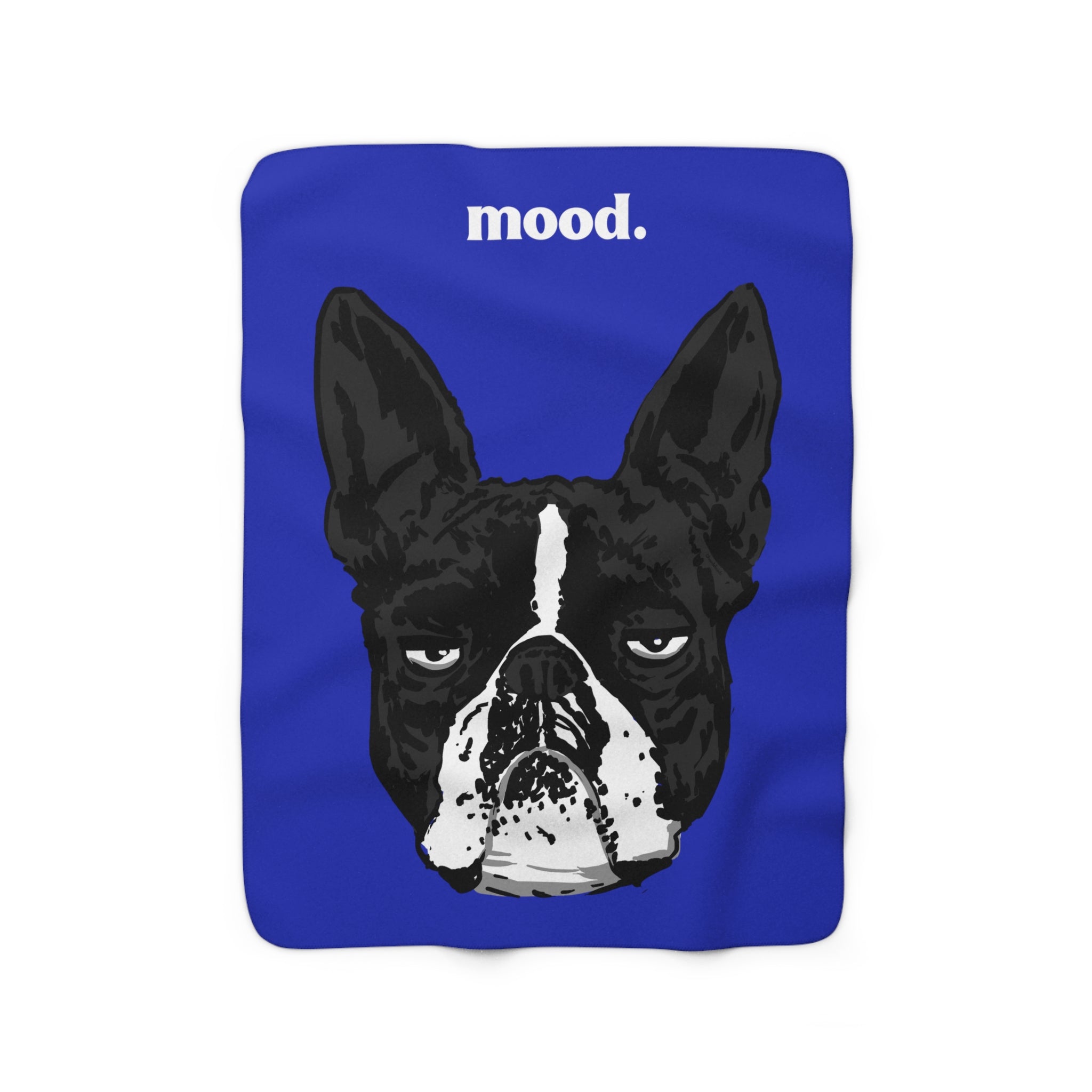 Mood Terrier Sherpa Fleece Blanket - Chowdaheadz
