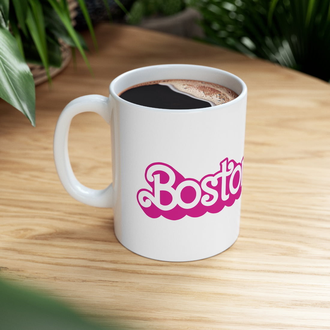 Boston Pink Logo 11oz Mug - Chowdaheadz