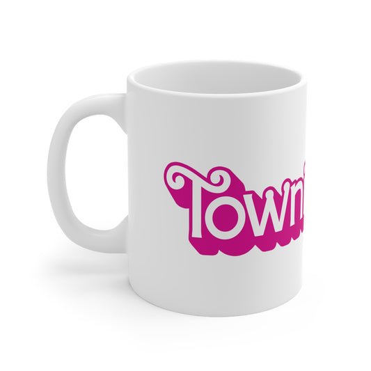 Townie Pink Logo  11oz Mug - Chowdaheadz