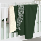 Vermont Cities & Towns Sherpa Fleece Blanket - Chowdaheadz