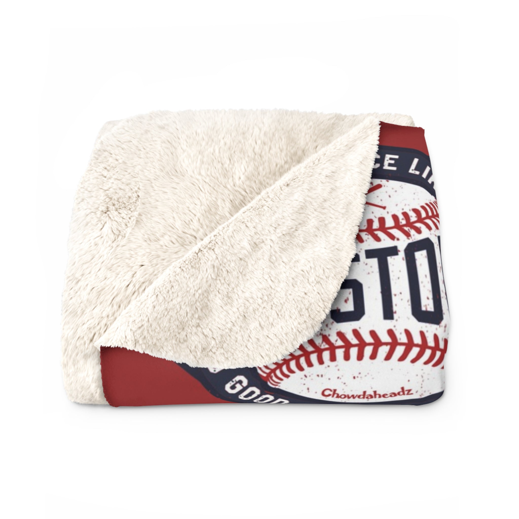 The Best of Boston Baseball Sherpa Fleece Blanket - Chowdaheadz