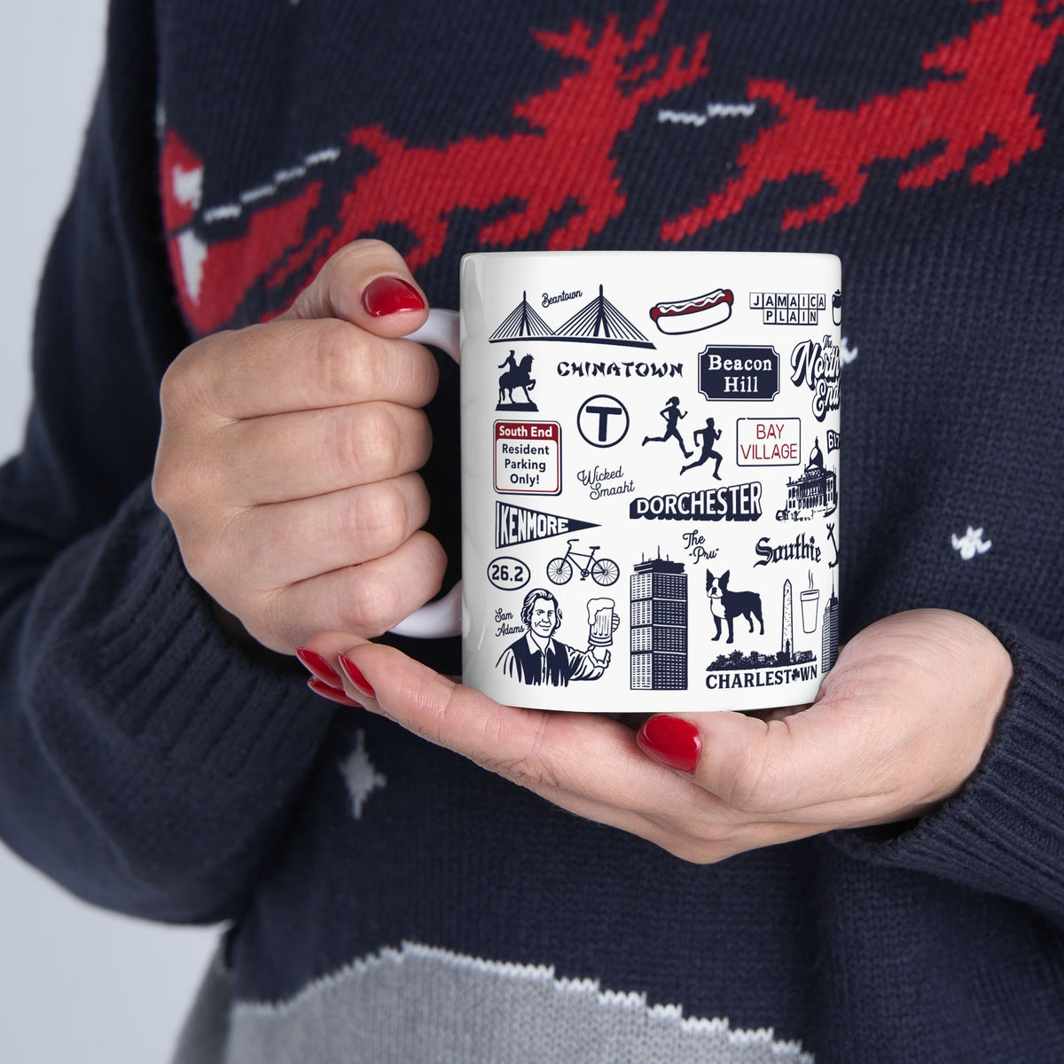 Boston Tourist 11oz Coffee Mug - Chowdaheadz